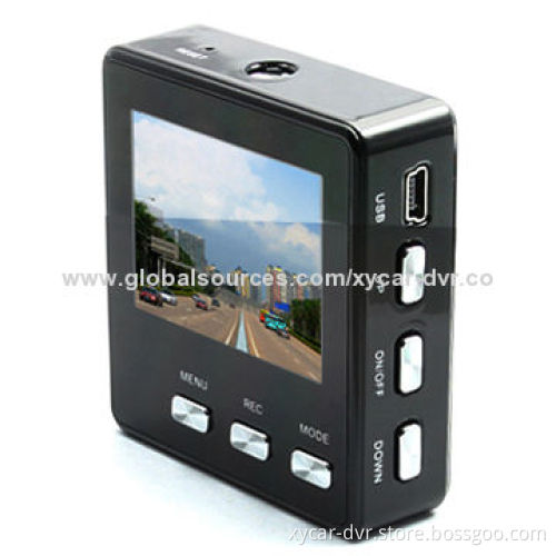 Car DVR, 120° Wide Angle, with Motion Detection/G-sensor/Seamless Loop Recording